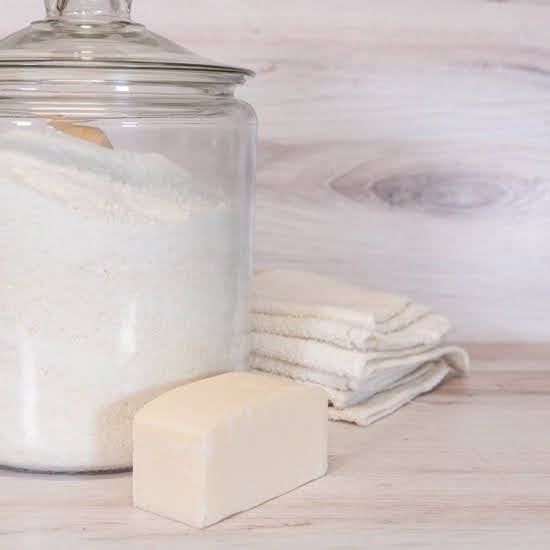 Image of Natural laundry soap and detergent kit 