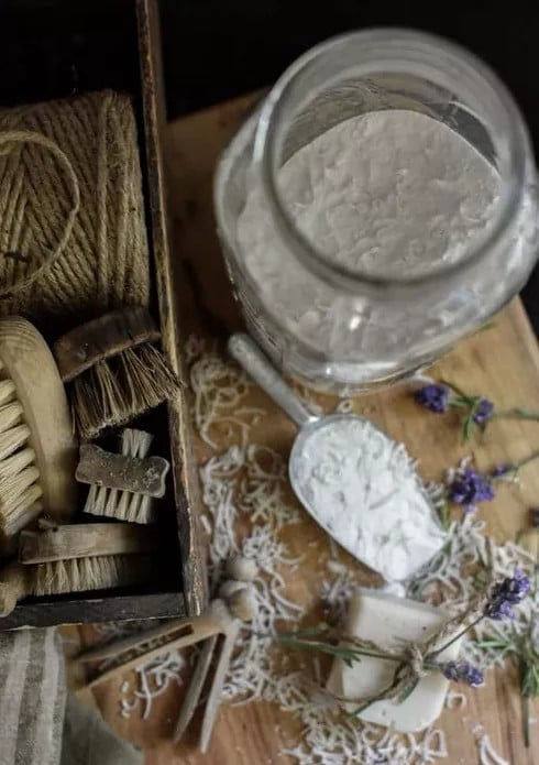 Image of Natural laundry soap and detergent kit 
