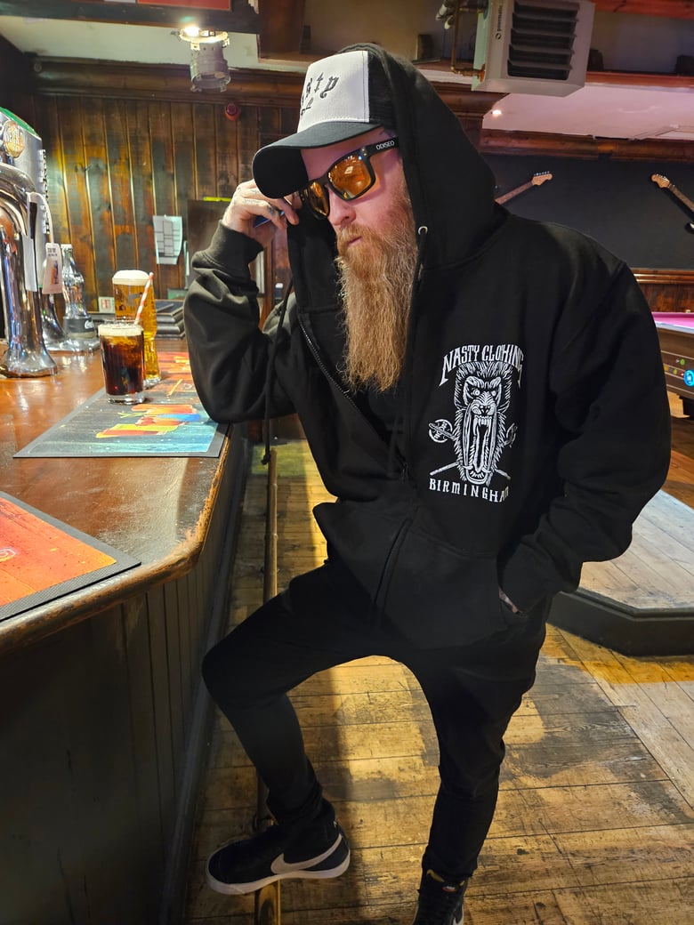 Image of Birmingham Black Wolf Hoodie