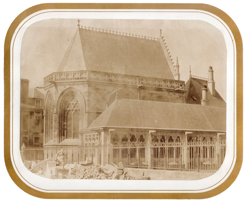 Image of Désiré Lebel: Chapelle des Maccabées, Amiens ca. 1850