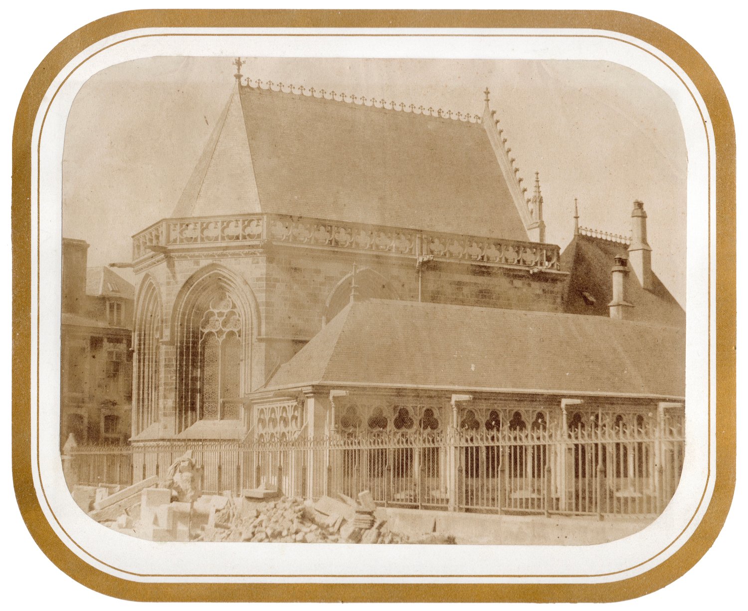 Image of Désiré Lebel: Chapelle des Maccabées, Amiens ca. 1850