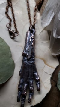 Image 3 of Lucky Skeleton Rabbit Foot Amulet