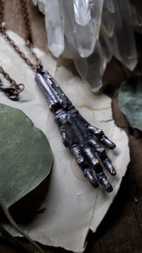 Image 4 of Lucky Skeleton Rabbit Foot Amulet