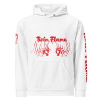 Image 1 of -`♡´--`♡´-⋆ ˚｡Twin Flame Hoodie °˖➴༘⋆♡⸝⸝💌⊹