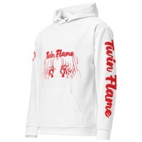 Image 2 of -`♡´--`♡´-⋆ ˚｡Twin Flame Hoodie °˖➴༘⋆♡⸝⸝💌⊹