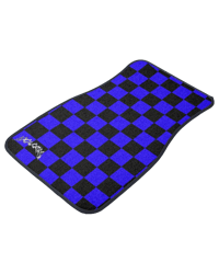 Image 1 of Blue Checkered Mats