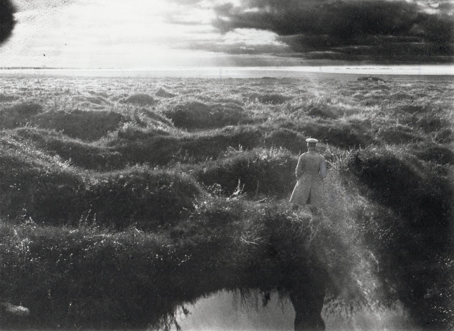 Image of Imperial War Museum: A view of the old battlefield, Somme ca. 1917