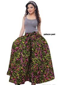 Fuchsia and Green colored pants