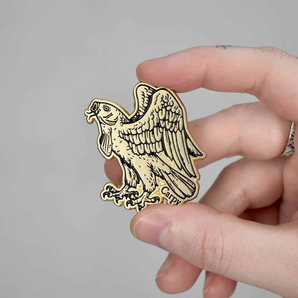 Carpy Enamel Pin