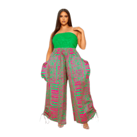 Pink and Green pants