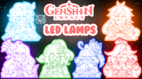 Genshin Impact LED Lamps