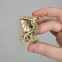 Image 4 of Quackatrice Enamel Pin