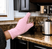 Image 4 of Pink Compression Gloves 