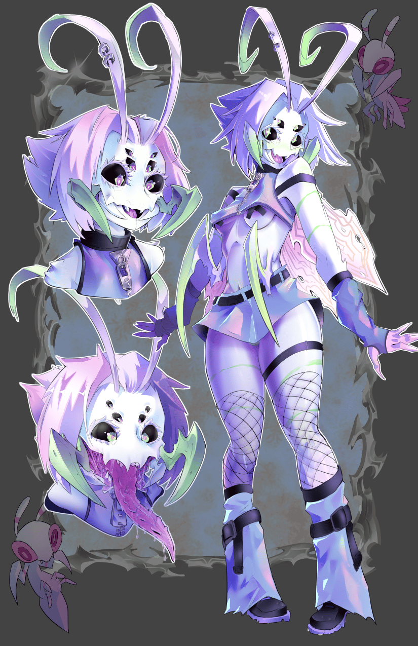 Image of Nectar Character Sheet Print