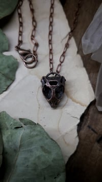 Image 1 of Tiny Dragon Skull Charm