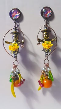 Tropical Punch Fruit Drops Earrings perfect for Summer Fun!