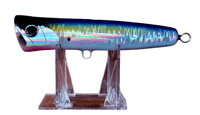 Image 1 of 40g Natsumi,  Blue Top Greenish Yellow Stripe Bubz Popper