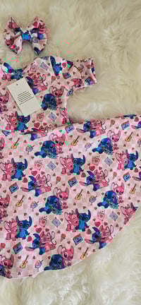 Image 3 of Stich and best friend dress