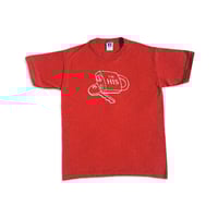 Image 1 of I'm His Red T-Shirt Youth Large