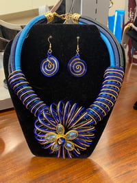 Image 2 of The Fantasy  Coil  Floral Necklaces 