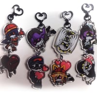 Image 1 of Murder Drones Double Charms ( 4 sets ) 
