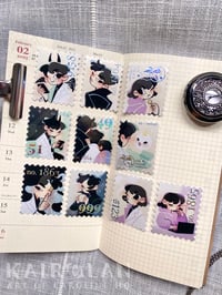 Image 2 of 「orv: SPOILERS!」stamp holo stickers (10 pc SET)