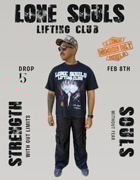 Image 1 of Lone Souls Lifting Club Without Limits T-Shirt