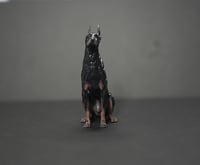 Image 1 of 3d printed Doberman Pinscher
