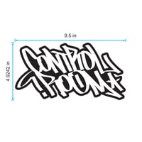 Image 4 of Control Room Music Studio Sign Graffiti Handstyle | Personalizable Sign | 3d Printed 
