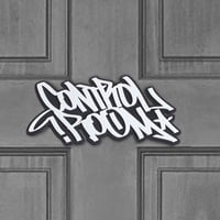 Image 1 of Control Room Music Studio Sign Graffiti Handstyle | Personalizable Sign | 3d Printed 