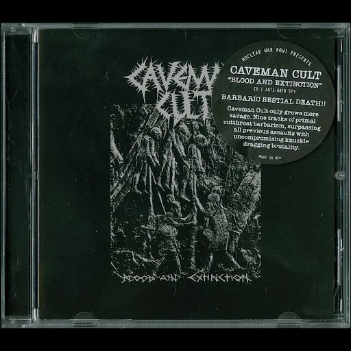 CAVEMAN CULT - Blood and Extinction CD