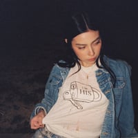 Image 2 of I'm His White T-Shirt Small