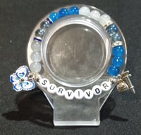 Image 2 of Survivor Diabetes Awareness Bracelet