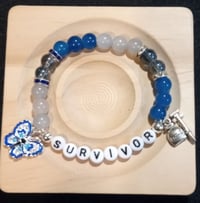 Image 1 of Survivor Diabetes Awareness Bracelet