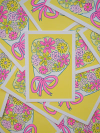 Image 2 of 'Bunch for you' riso print