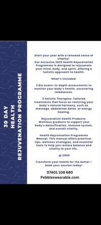30 DAY HEALTH REJUVENATION PROGRAMME 