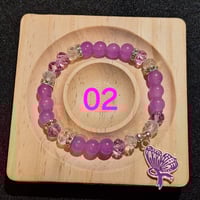 Image 4 of Purple Awareness Bracelet