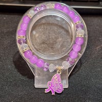 Image 3 of Purple Awareness Bracelet