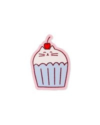 'Cupcake' sticker