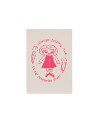 Image 1 of 'Favourite dress' gocco print