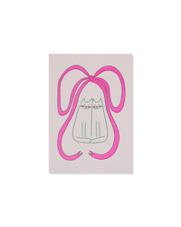 Image 1 of 'You're purr-fect' riso print