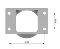 Image 3 of BMW MAF SENSOR - AIR FILTER ADAPTER