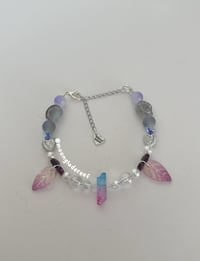Image 2 of Bioluminescence of The Night Bracelet & Keycharm set