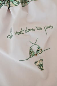 Image 3 of Lingerie bag "Le vent dans les pins"