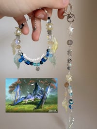 Image 1 of A Fierce Wing Bracelet & Keycharm Set