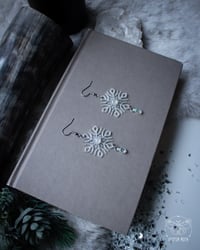 Image 1 of Snowdrop Earrings - 3D printed *no metal!