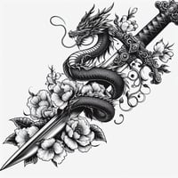 Dragon sword