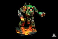 Image 2 of Commission painting - Contemptor Dreadnought Salamanders