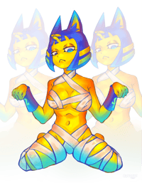 Image 2 of Ankha Poster