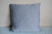 Image 5 of Green Kantha Cushion with Stripe - Large 